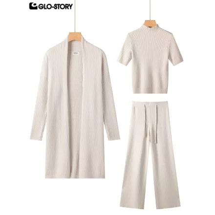 Women’s Three-Piece Knit Set
