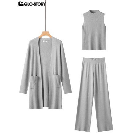 Women’s three-piece sweater set