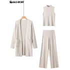 Women’s Three-Piece Sweater Set