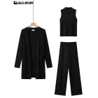 Women’s Three-Piece Sweater Set
