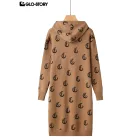 Women's long sweater