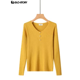 Women's long-sleeve sweater