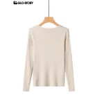 Women's long-sleeve sweater