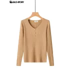 Women's long-sleeve sweater