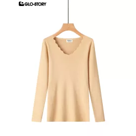 Women's long-sleeve sweater