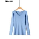Women's long-sleeve sweater