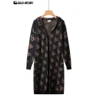 Women's long sweater