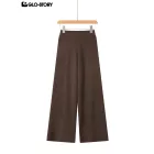 Women's knit trousers