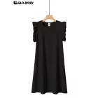 Women's Knitted Short Sleeve T-shirt