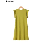 Women's Knitted Short Sleeve T-shirt