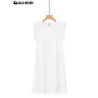 Women's Knitted Short Sleeve T-shirt