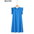 Women's Knitted Short Sleeve T-shirt