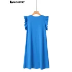 Women's Knitted Short Sleeve T-shirt