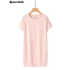 Women's Knitted Short Sleeve T-shirt