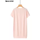 Women's Knitted Short Sleeve T-shirt