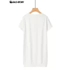 Women's Knitted Short Sleeve T Shirt