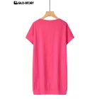 Women's Knitted Short Sleeve T-shirt