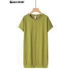 Women's Knitted Short Sleeve T-shirt