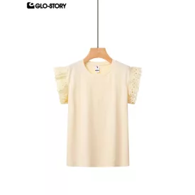 Women's Knitted Short Sleeve T-shirt