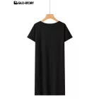 Women's Knitted Short Sleeve T-shirt