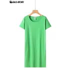 Women's Knitted Short Sleeve T-shirt