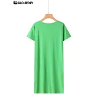 Women's Knitted Short Sleeve T-shirt