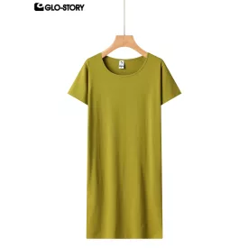 Women's Knitted Short Sleeve T-shirt
