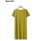 Women's Knitted Short Sleeve T-shirt