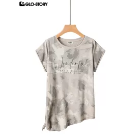 Women's Knitted Short Sleeve T Shirt
