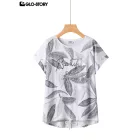 Women's Knitted Short Sleeve T-shirt