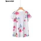 Women's Knitted Short Sleeve T-shirt