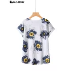 Women's Knitted Short Sleeve T-shirt