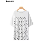 Women's Knitted Short Sleeve T-shirt