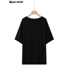 Women's Knitted Short Sleeve T-shirt