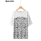 Women's Knitted Short Sleeve T-shirt