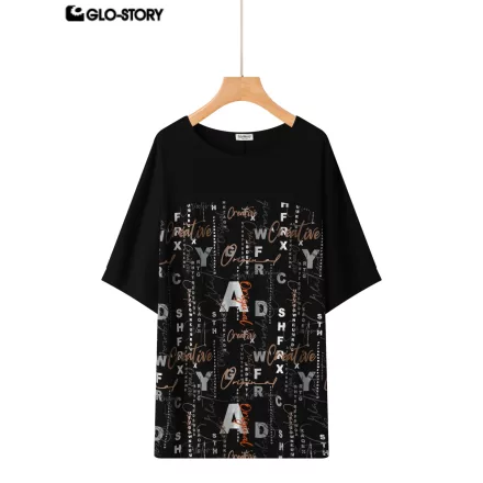 Women's Knitted Short Sleeve T-shirt
