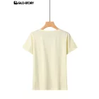 Women's Knitted Short Sleeve T-shirt