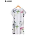 Women's Knitted Short Sleeve T-shirt