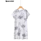 Women's Knitted Short Sleeve T-shirt