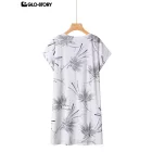 Women's Knitted Short Sleeve T-shirt