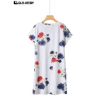 Women's Knitted Short Sleeve T-shirt