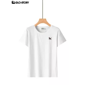 Women's Knitted Short Sleeve T Shirt
