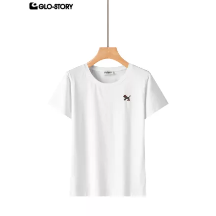 Women's Knitted Short Sleeve T Shirt