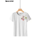 Women's Knitted Short Sleeve T-shirt