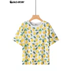 Women's Knitted Short Sleeve T-shirt