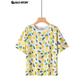 Women's Knitted Short Sleeve T-shirt