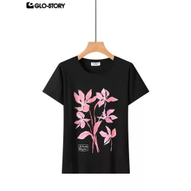Women's Knitted Short Sleeve T-shirt