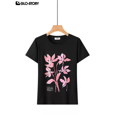 Women's Knitted Short Sleeve T-shirt