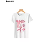 Women's Knitted Short Sleeve T-shirt