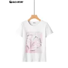 Women's Knitted Short Sleeve T-shirt
